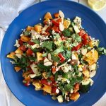 Roast Veg Quinoa Salad - An Apple a Day